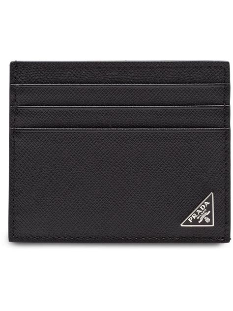 prada mens card case